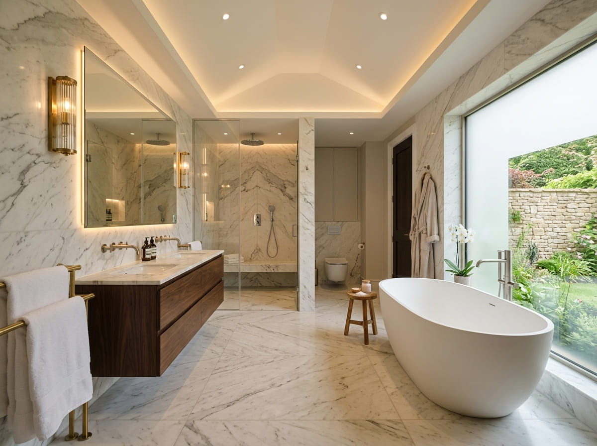 Custom Bathroom Renovation in Ben Franklin