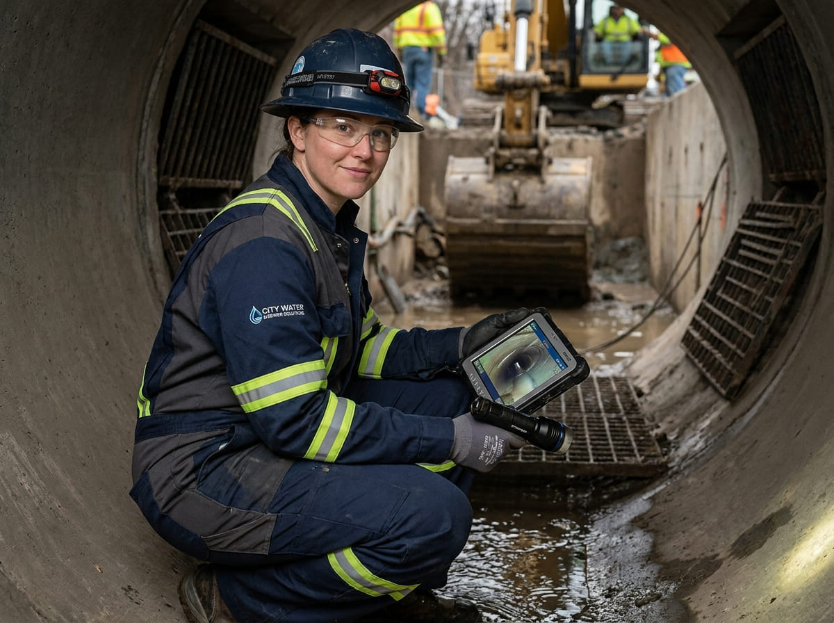 Sewer Line Inspection & Replacement in Ben Franklin